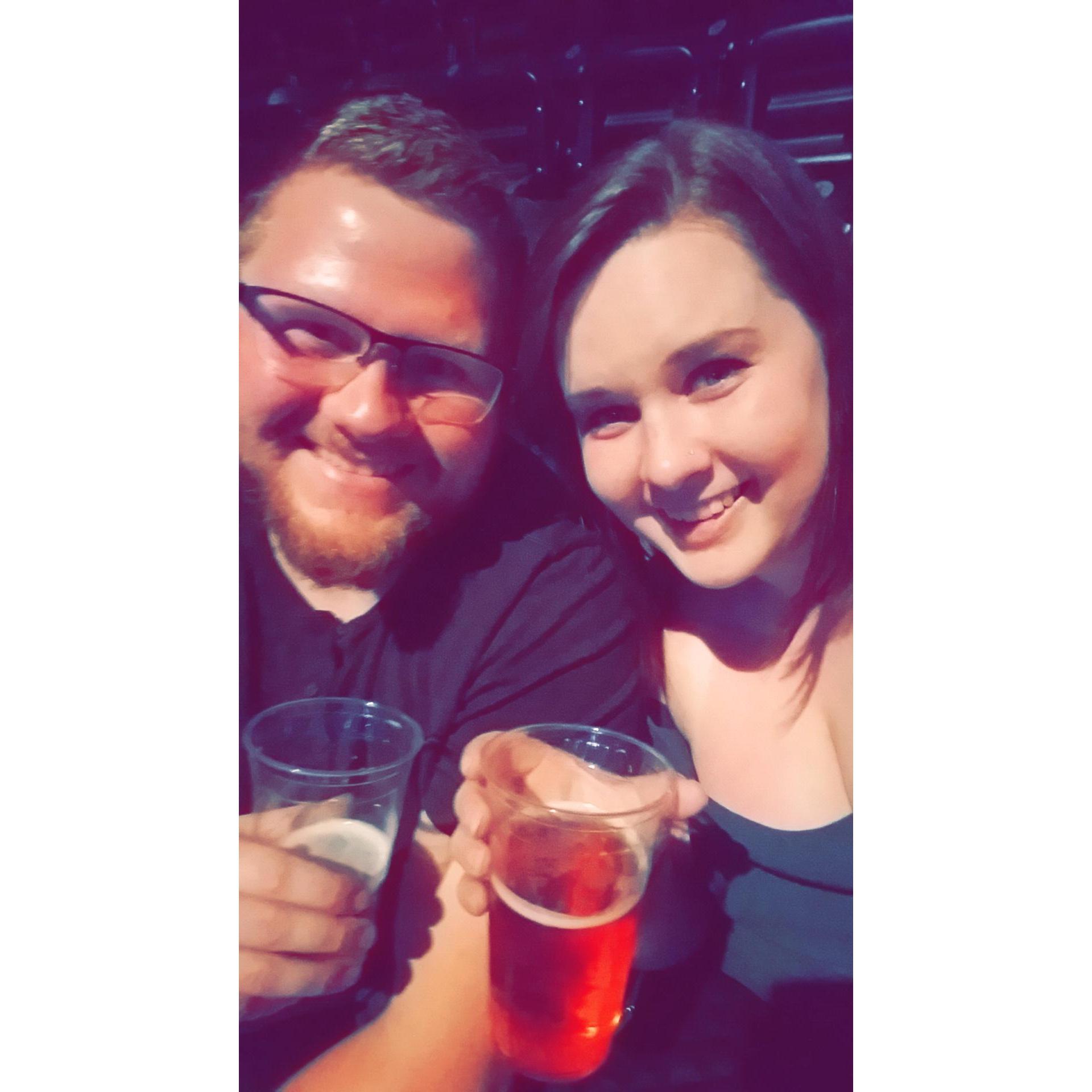 Our first concert together