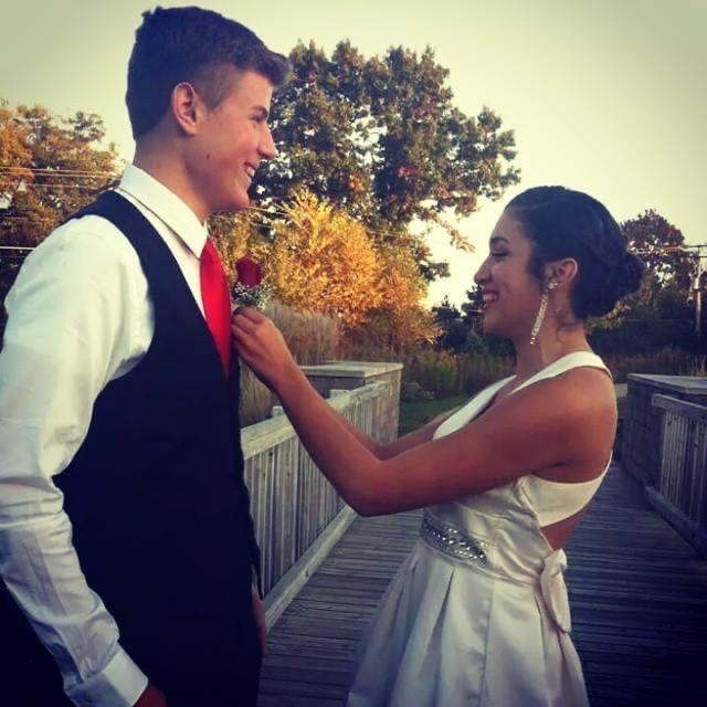 Our first dance together! Homecoming Oct. 2014