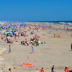 Beach at Avalon NJ