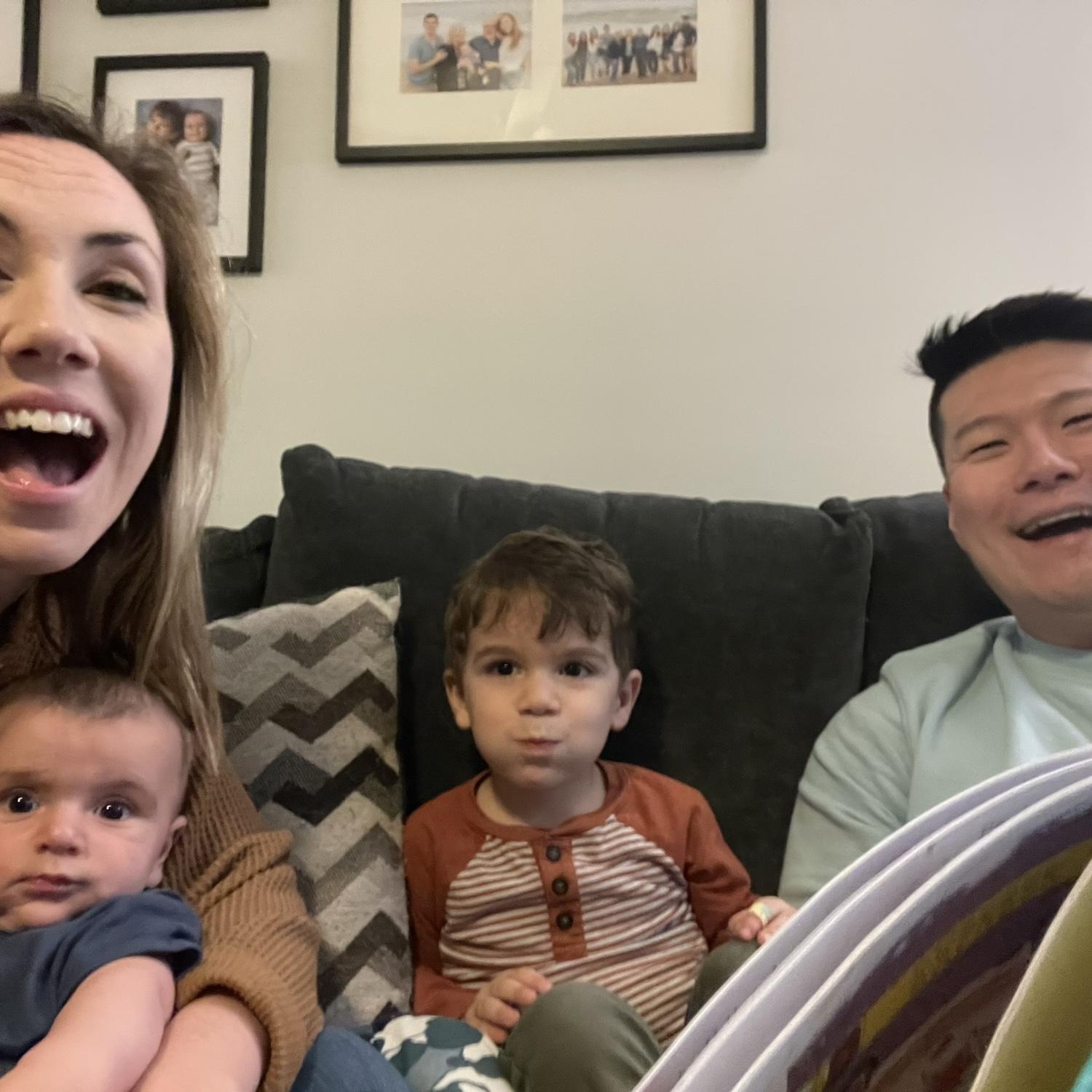 toddler and baby shenanigans with Bridget’s nephews 👶