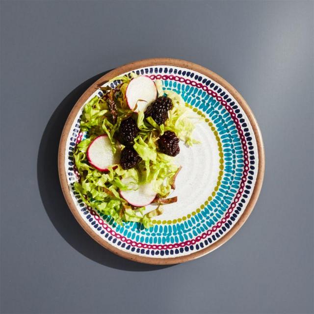 Caprice Mod Medallion Melamine Salad Plate