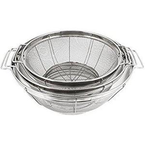 ExcelSteel Stainless Steel Colanders, Set of 3