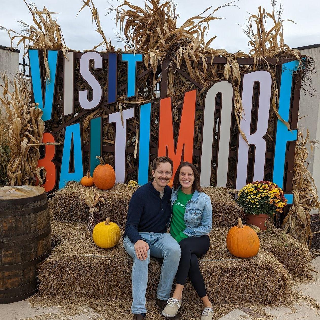 Our first trip to Baltimore together.