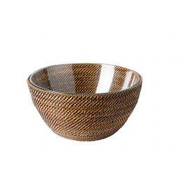 Round Rattan Bowl - Small