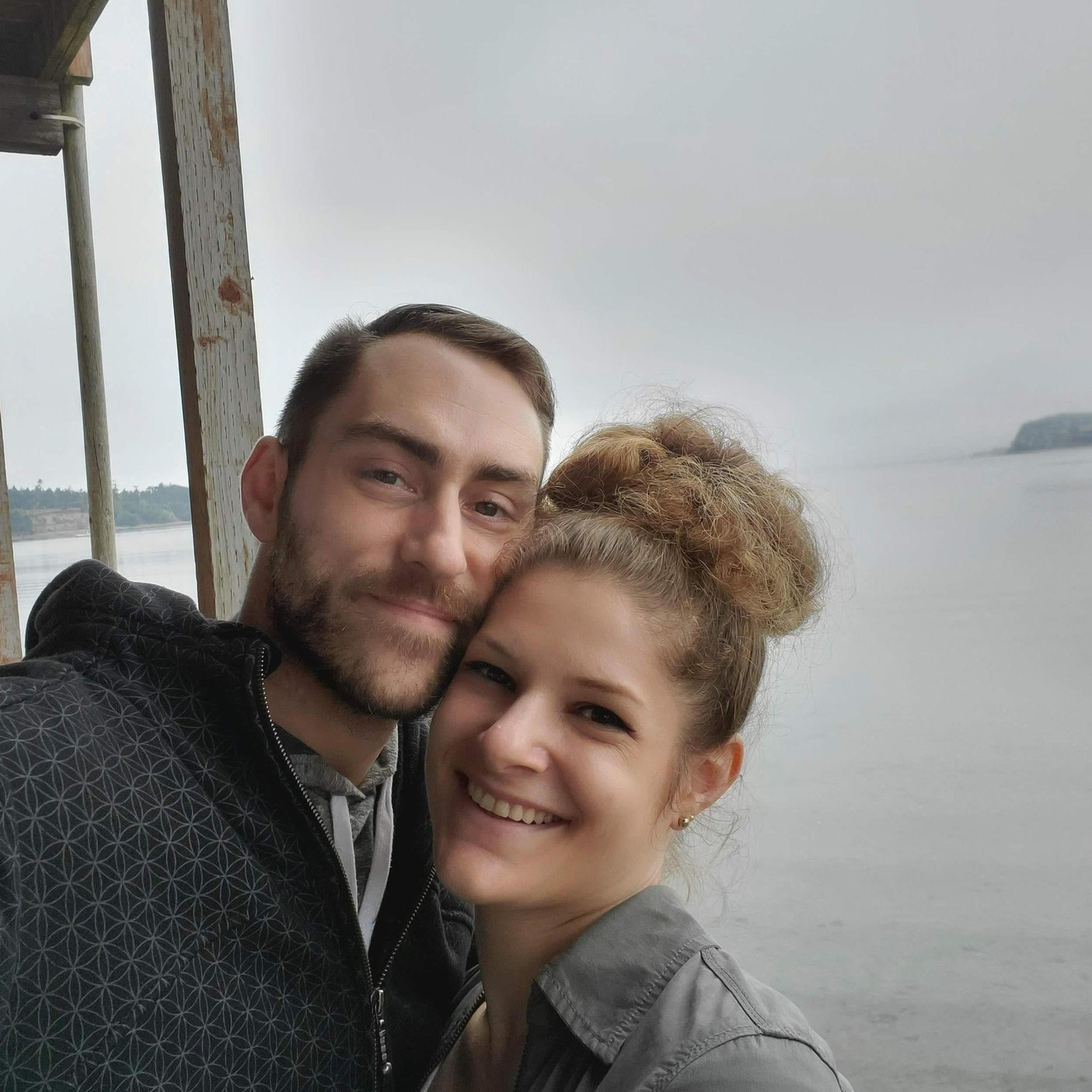 On 10/3/202 (our original wedding date), we took an adventure across Whidby Island. During our wine tasting we bought our favorite bottle to save and open on 10/9/2021 after we FINALLY say "I do"