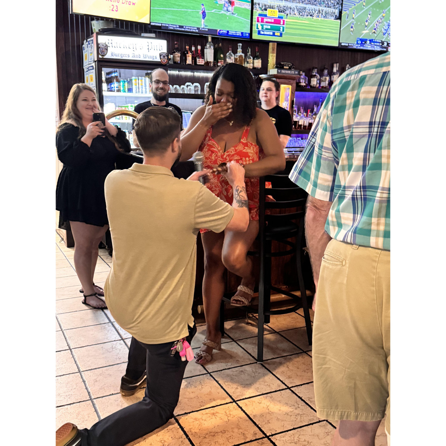 Joel popped the question and Tiffany said yes September 20, 2025!
