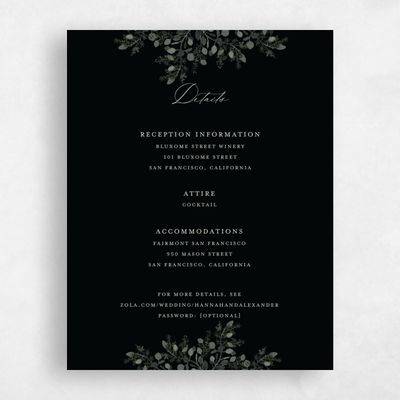 Black Wedding Enclosure - Lugano