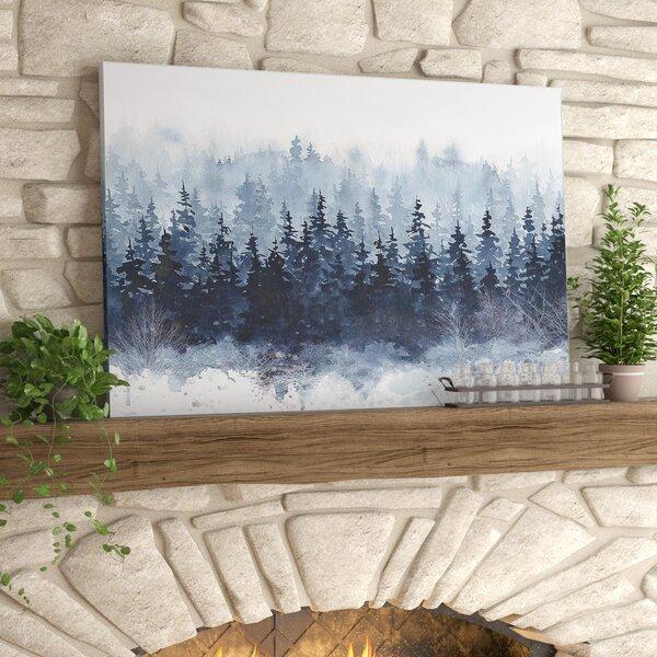'Indigo Forest' - Print on Canvas 24"x36"