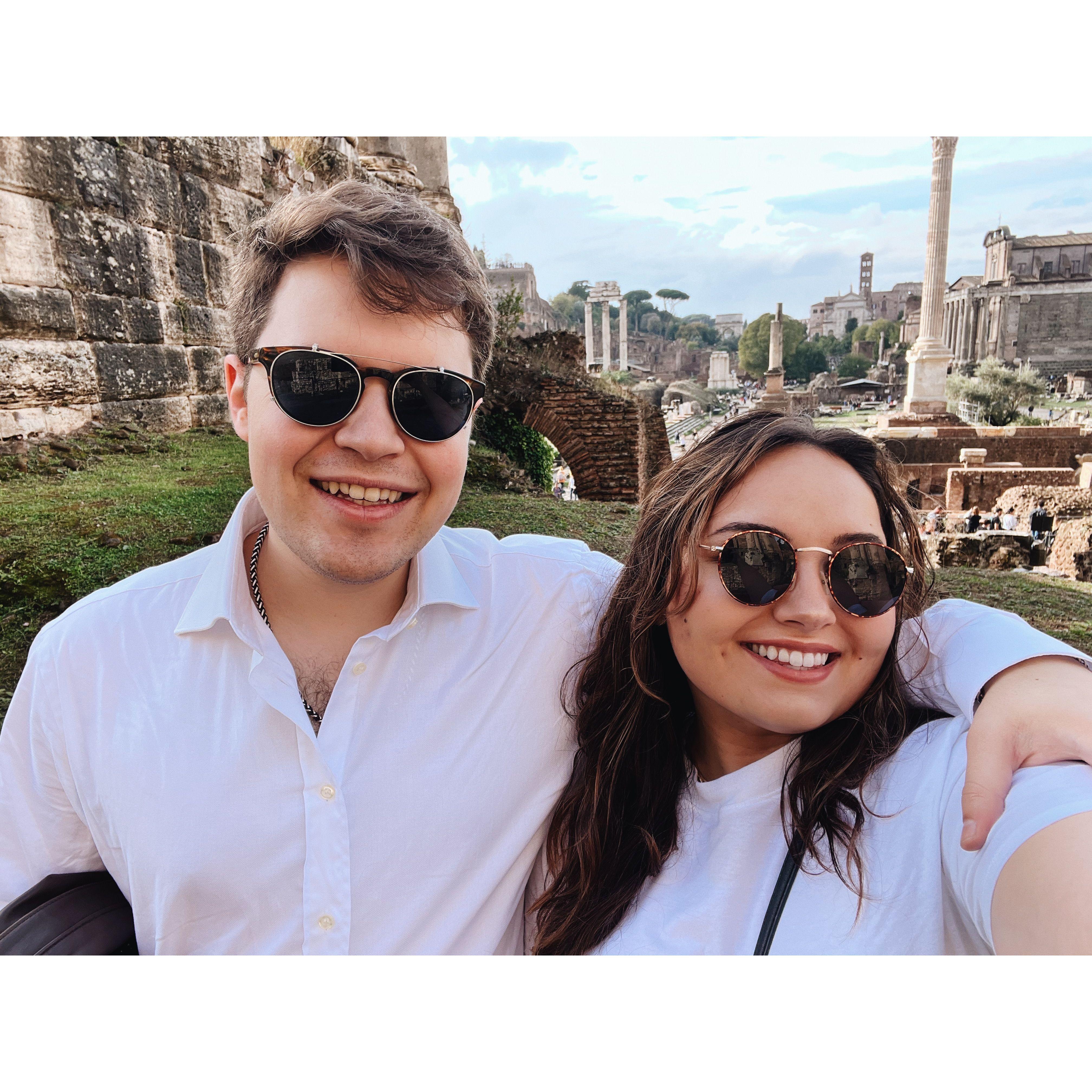 Roman Forum in Italy