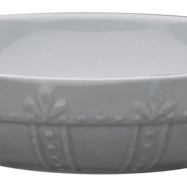 Signature Housewares Sorrento Collection Set of 4 Pasta Bowls, 8-Inch, Light Gray