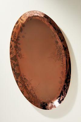 Foliage Copper Platter
