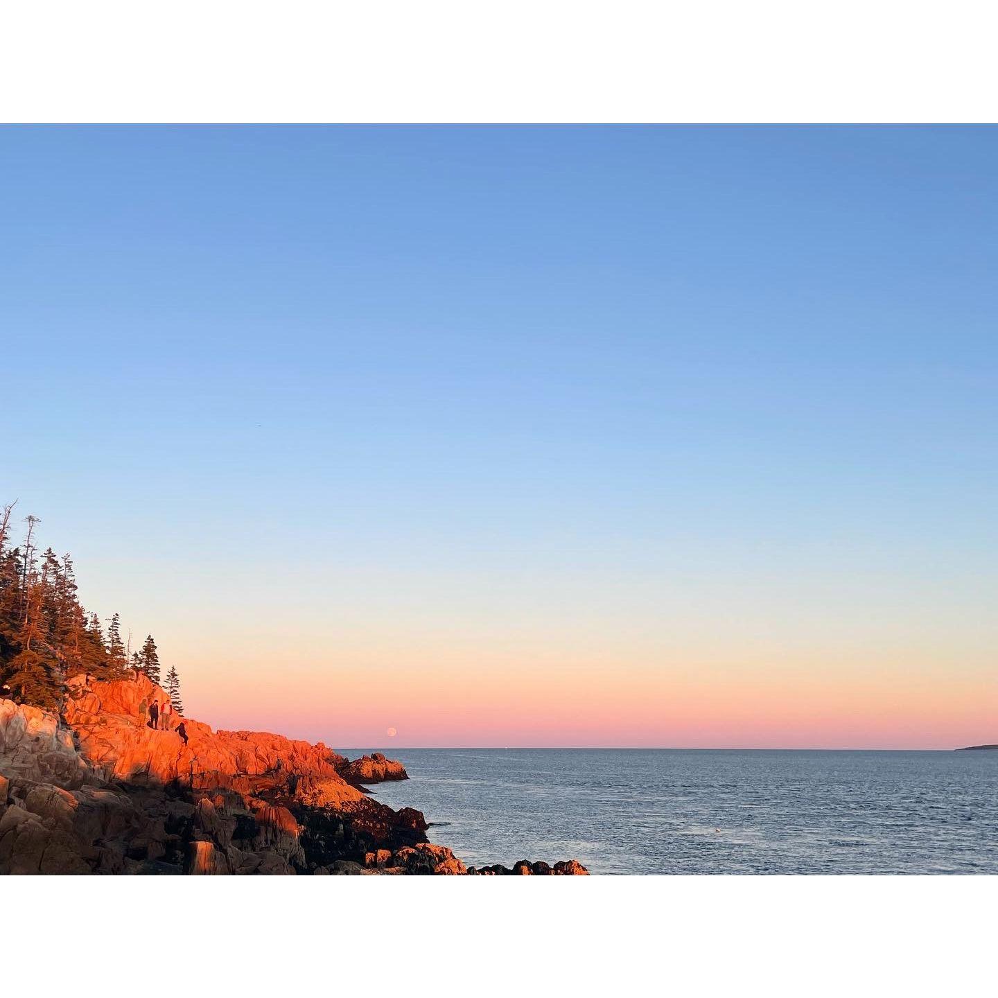 One of my favorite sunsets by Bass Harbor