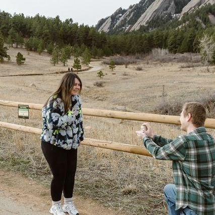 Kevin proposing to Sara!