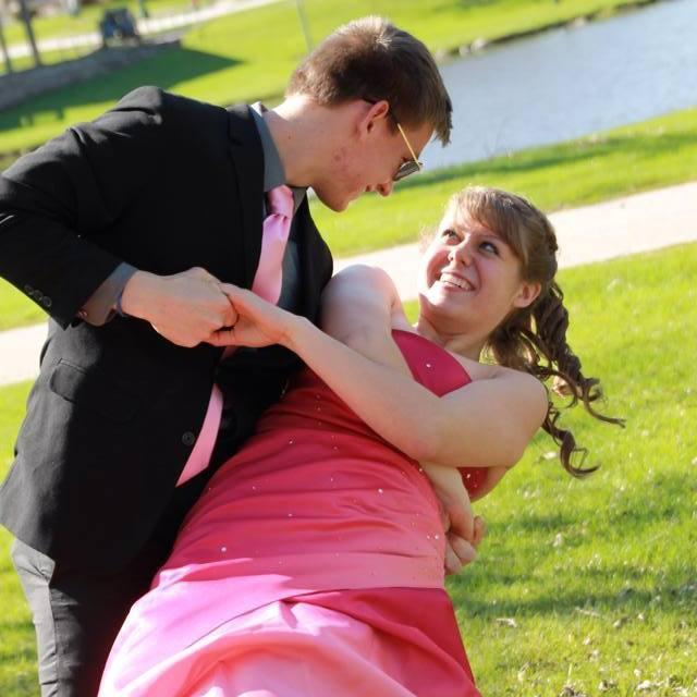 One of our oldest, favorite photos. Max's junior prom.