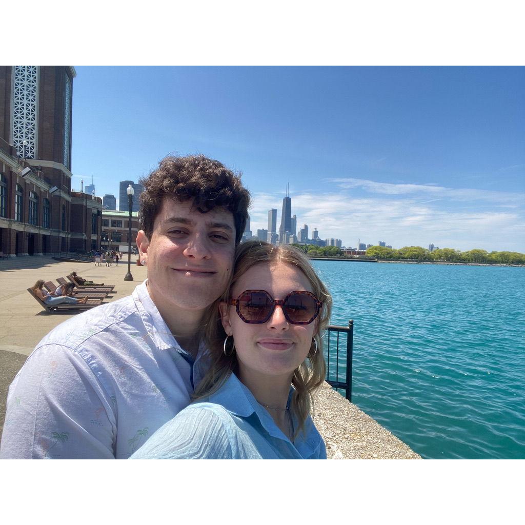 Our first trip as a couple, a roadtrip to Chicago!