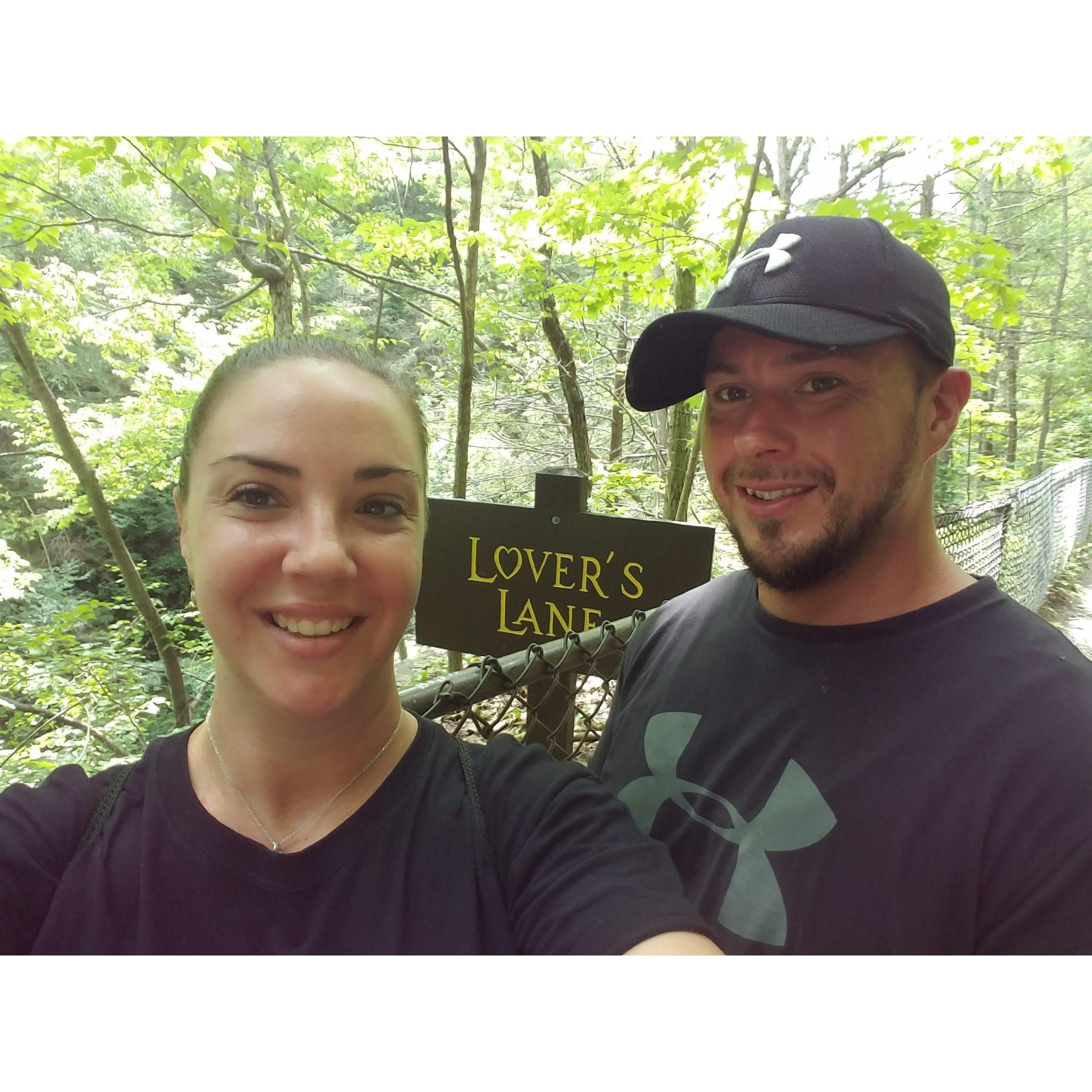 Hiking in Watkins Glen NY