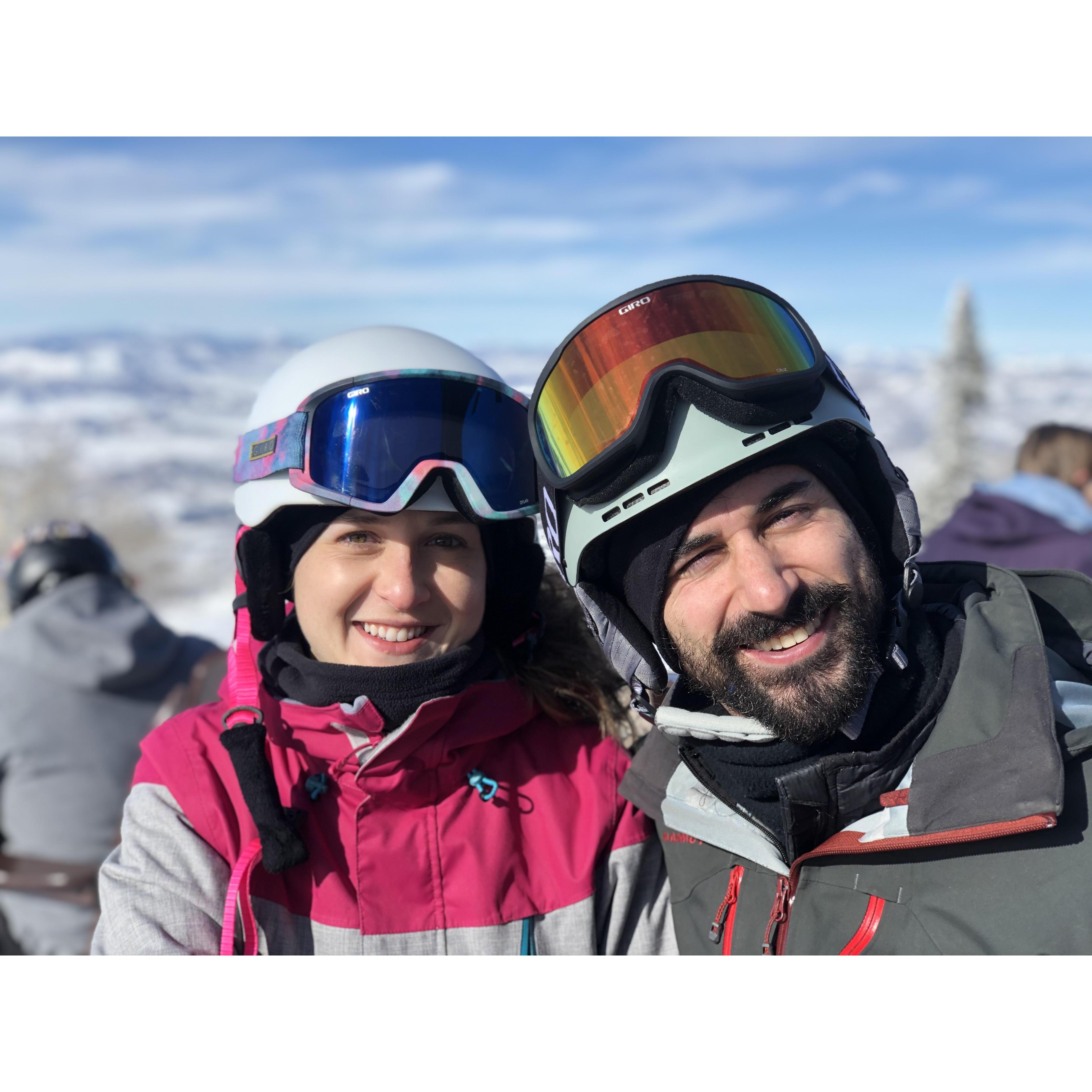 Our first ski trip