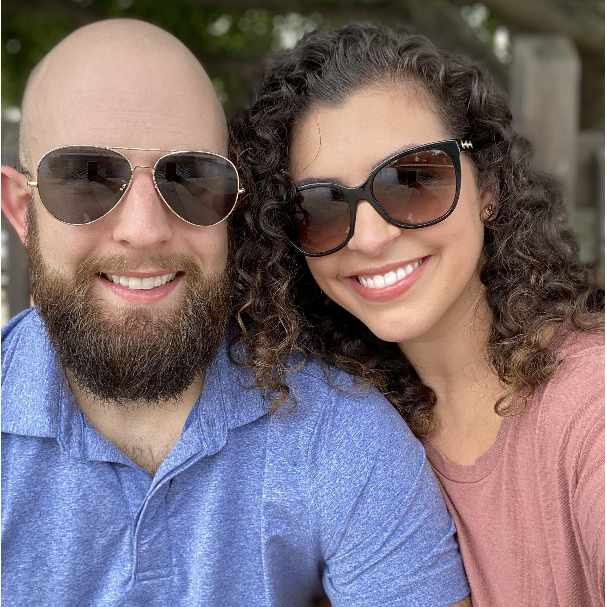 This was taken right after we moved to Michigan to start our next chapter of residency!