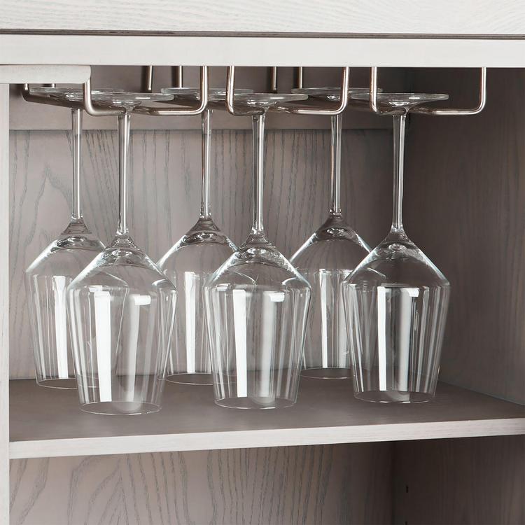 Crate And Barrel Tate Bar Cabinet With Light Zola