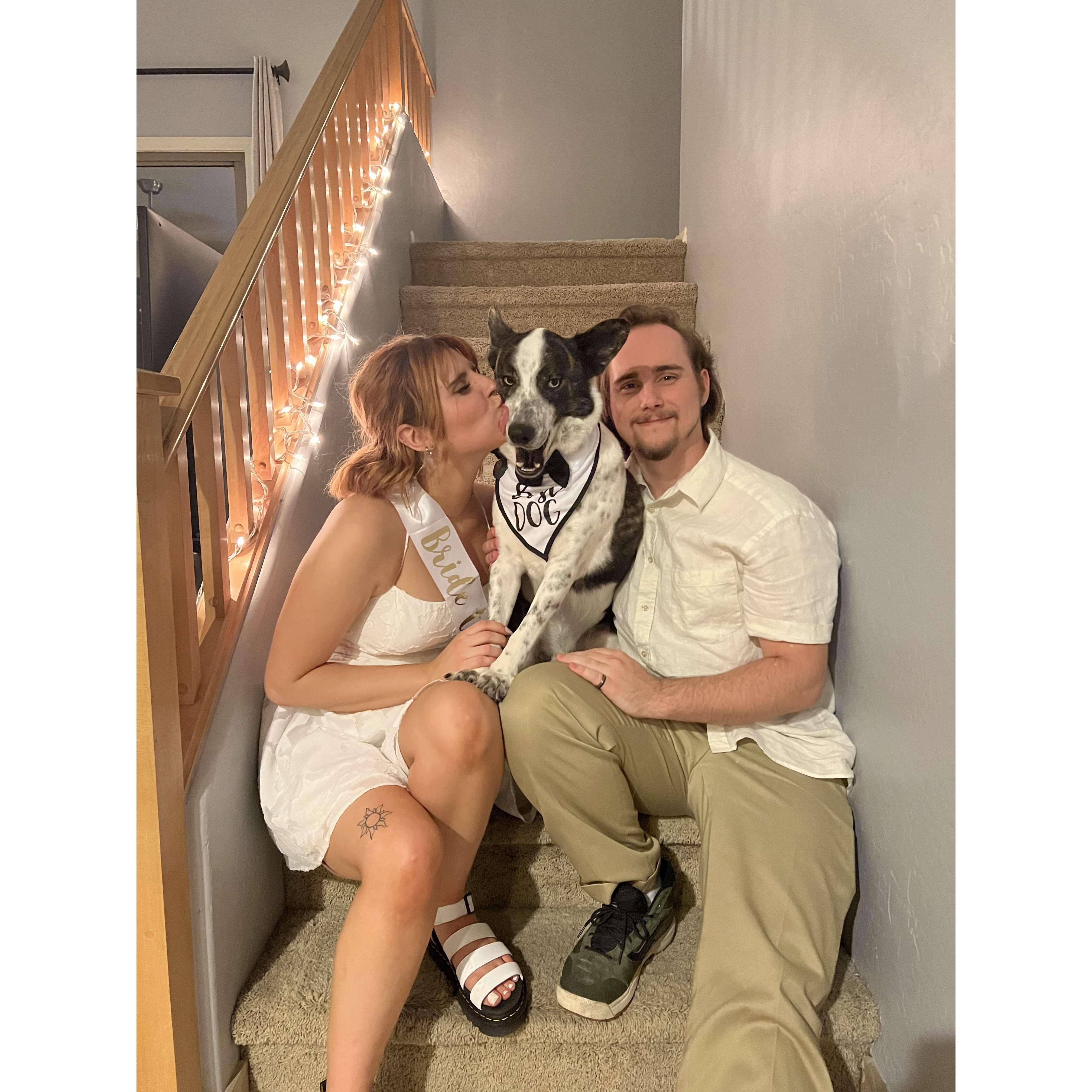 Engagment Party Family Photo