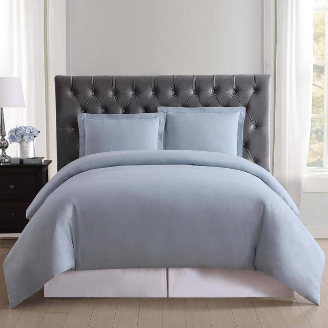 Truly Soft Everyday Full/Queen Duvet Cover Set Light Blue