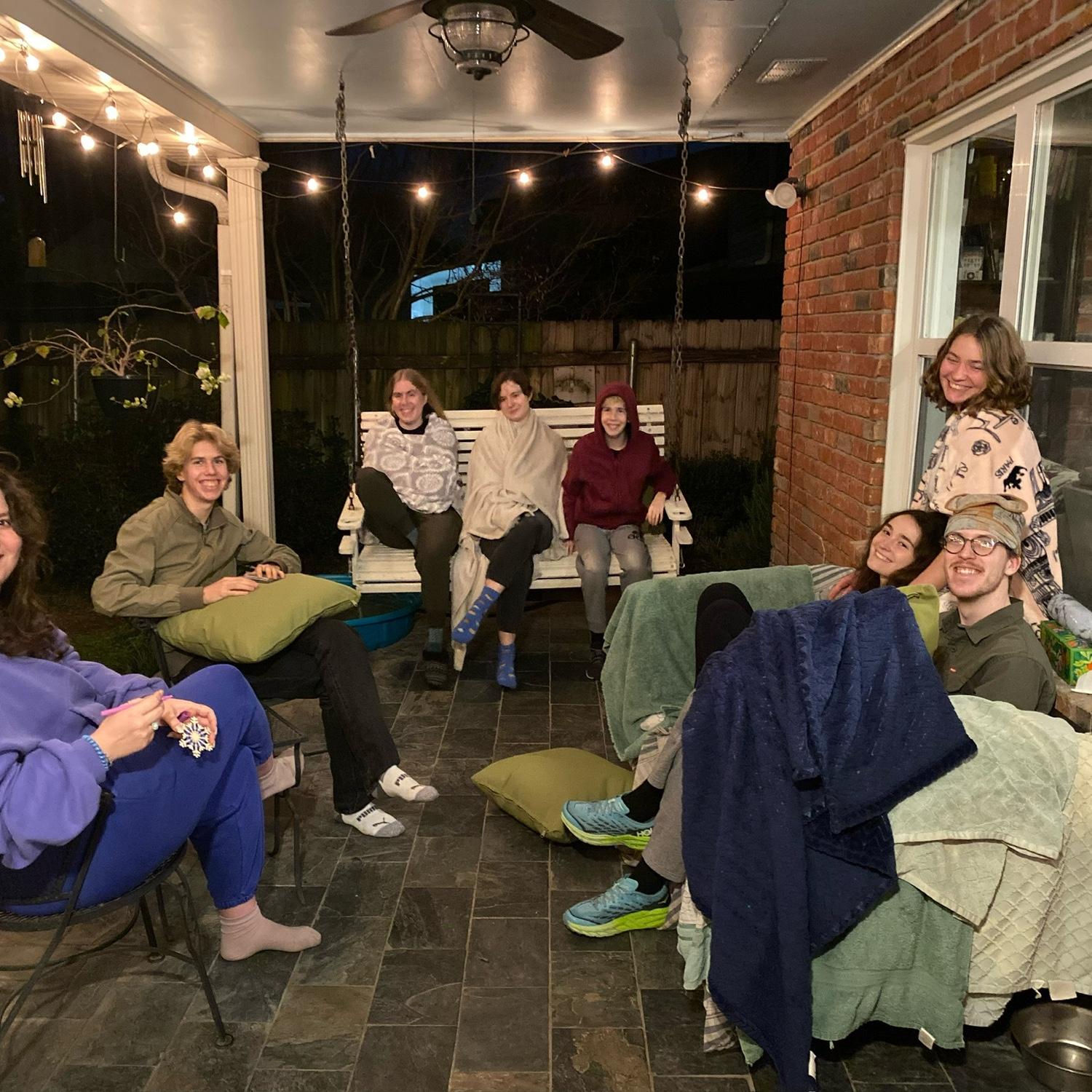 The elite group hanging out