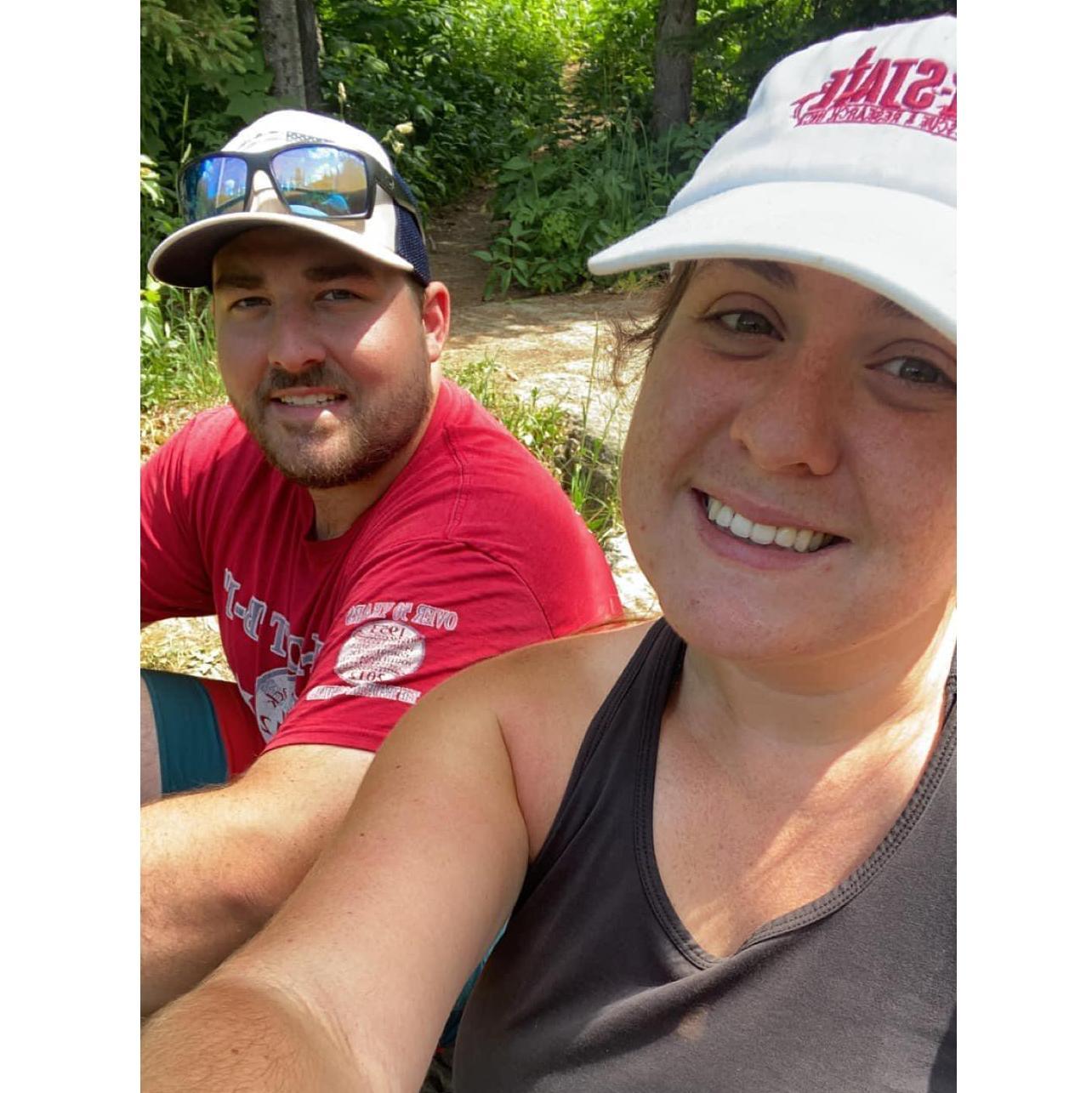 Hiking in Montana- Greg's first trip out west!
