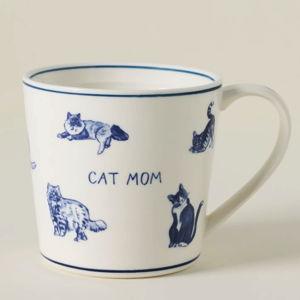 Molly Hatch Stoneware Dog and Cat Mom Mug