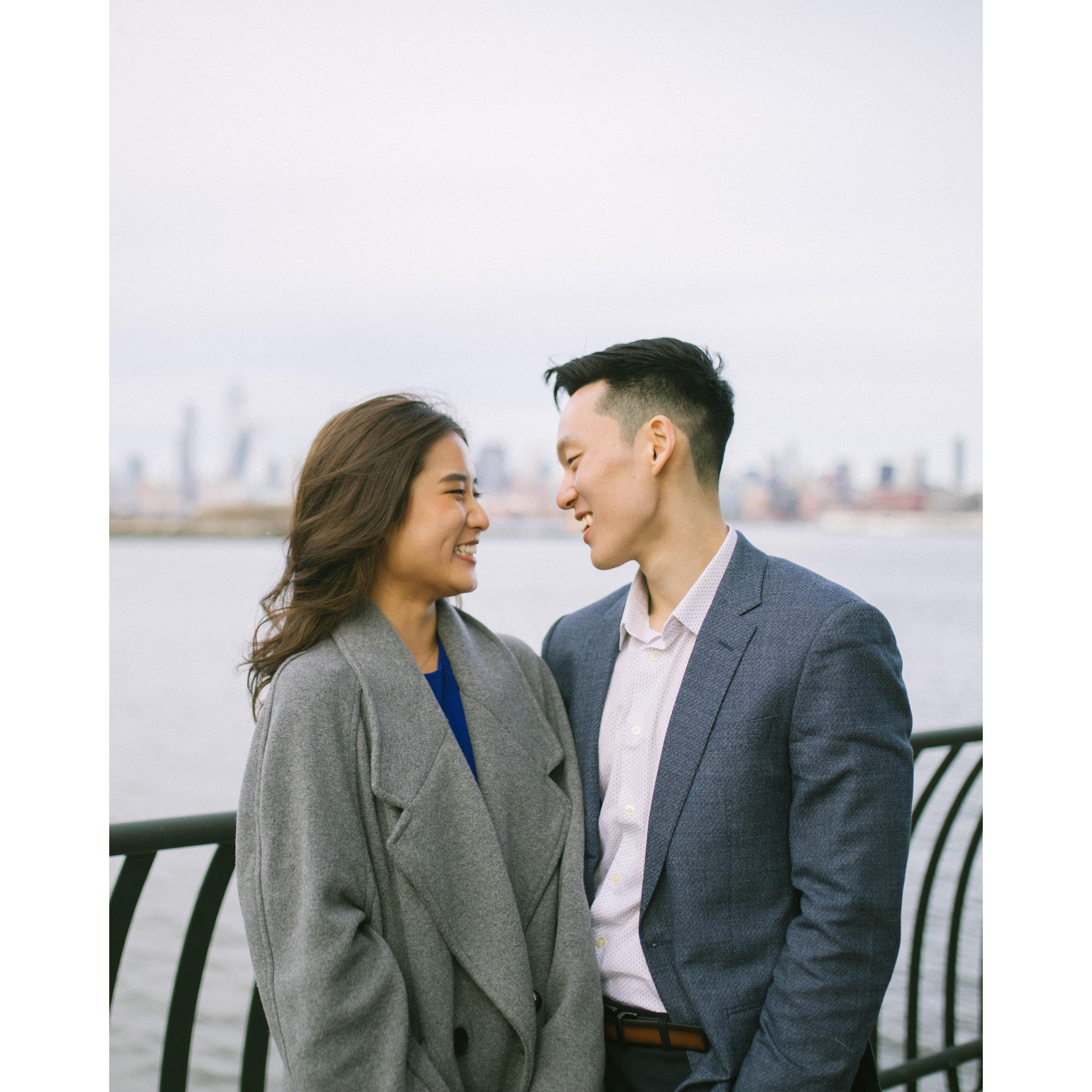 Our engagement day!