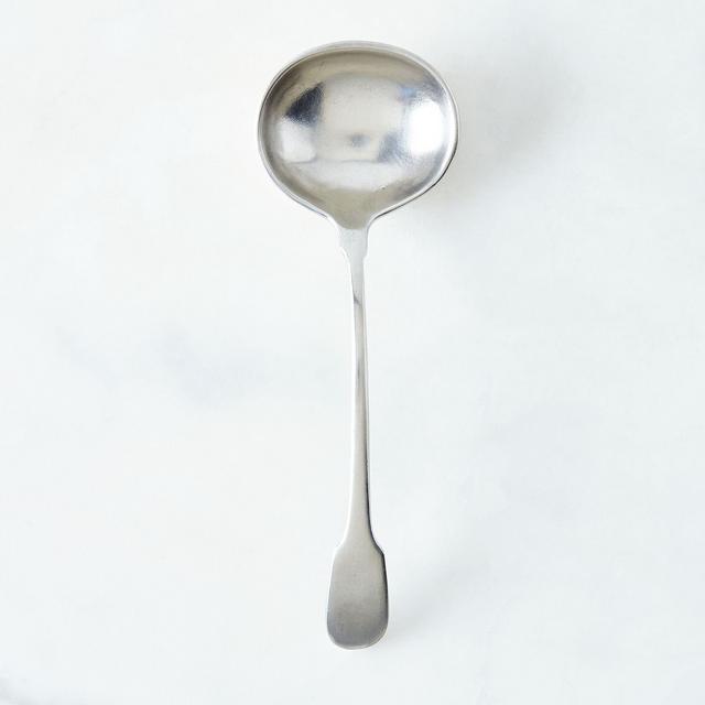 Small Pewter Serving Spoon