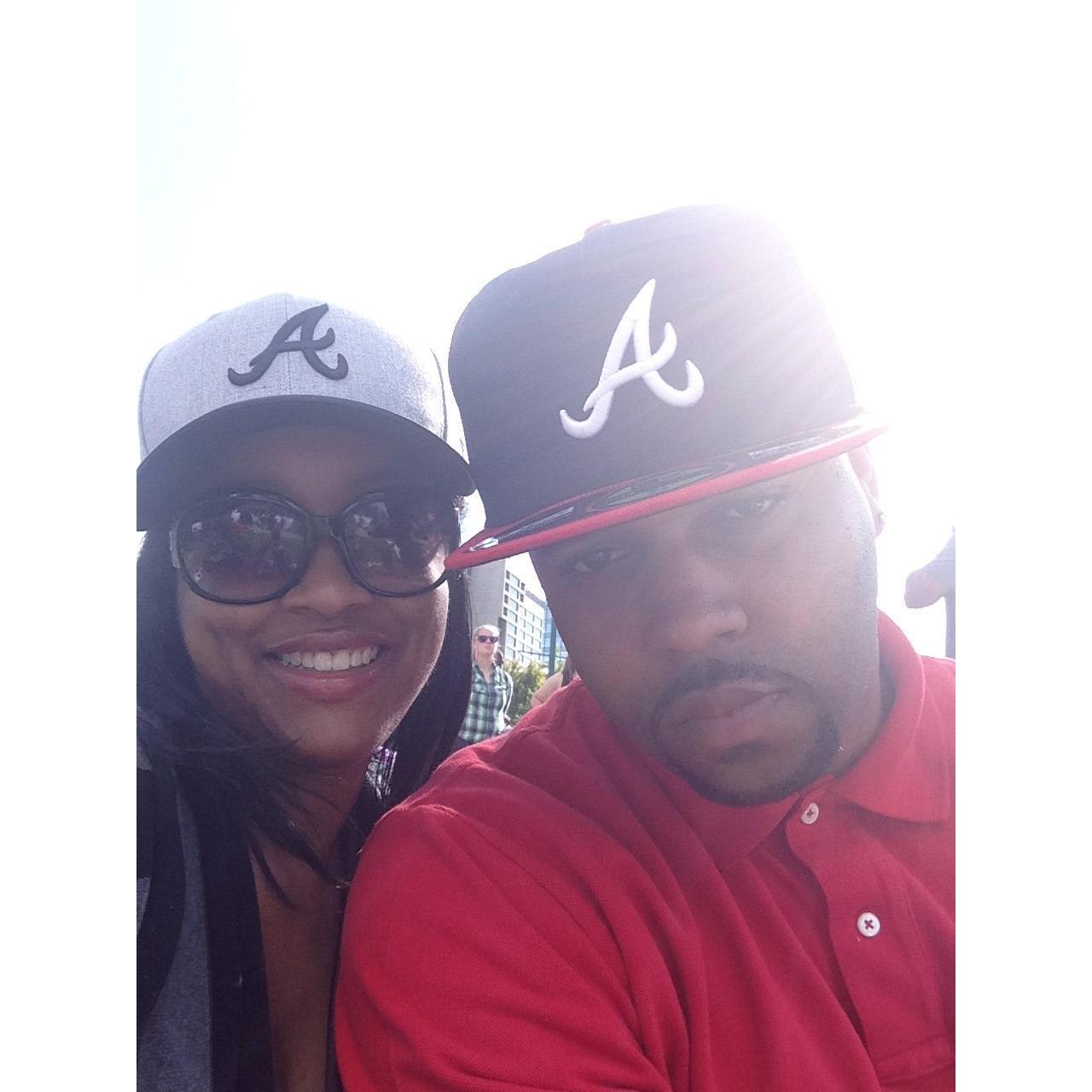 F.I.L.A. One of the things we both share is love for Atlanta. Outcast 2015!