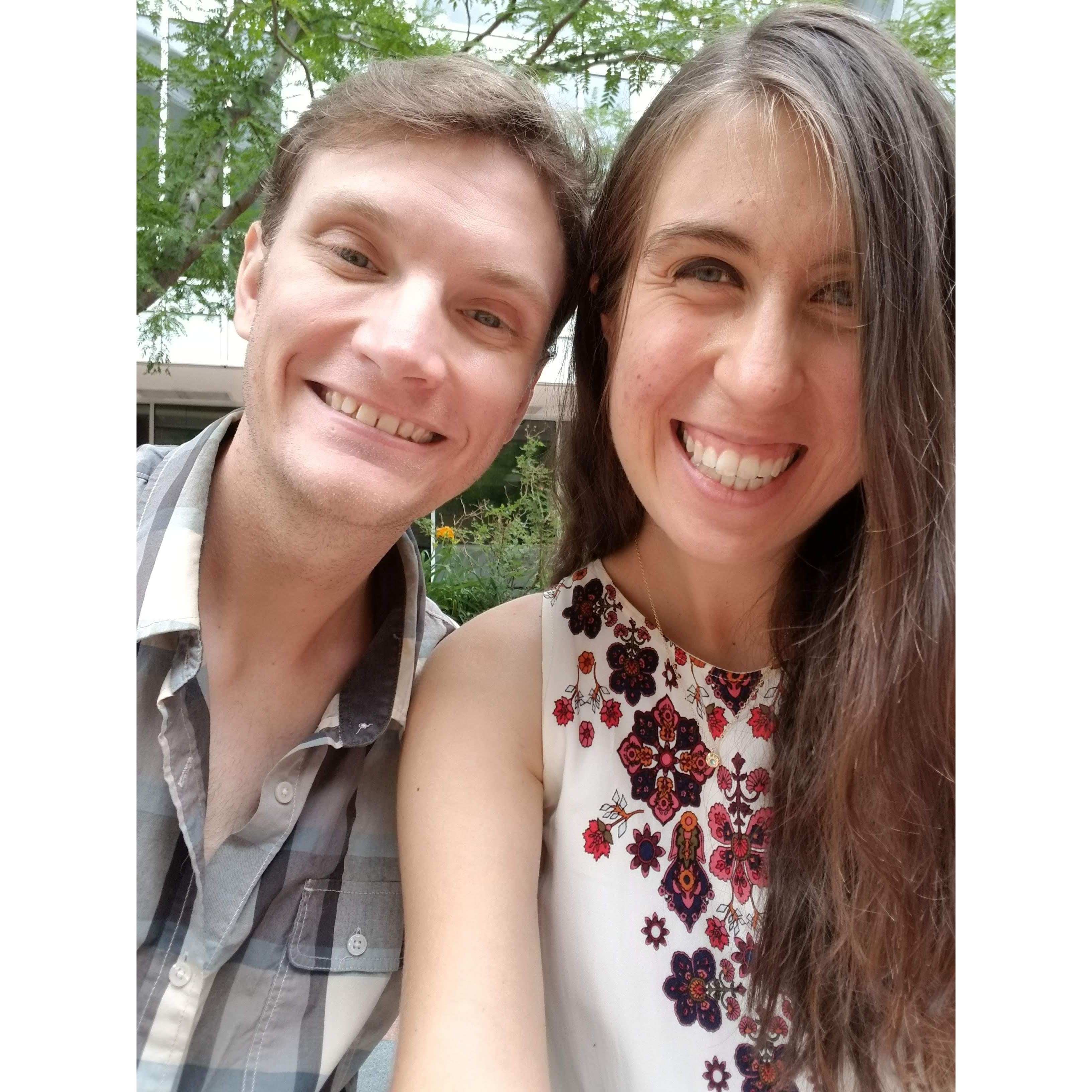 Our first anniversary! 7/03/20.