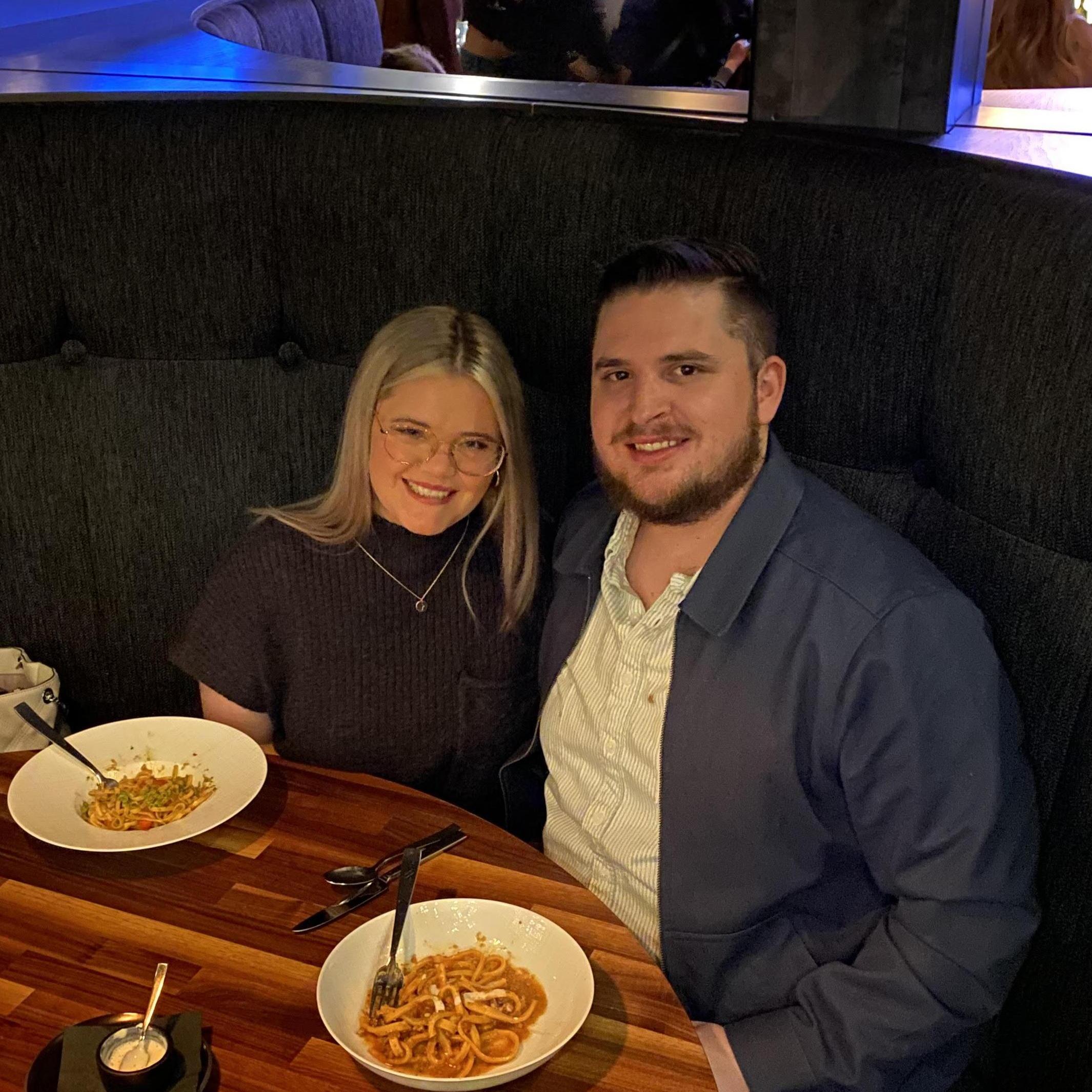 We went on a fancy date to celebrate Karlye passing her 2nd year Comprehensive exams!