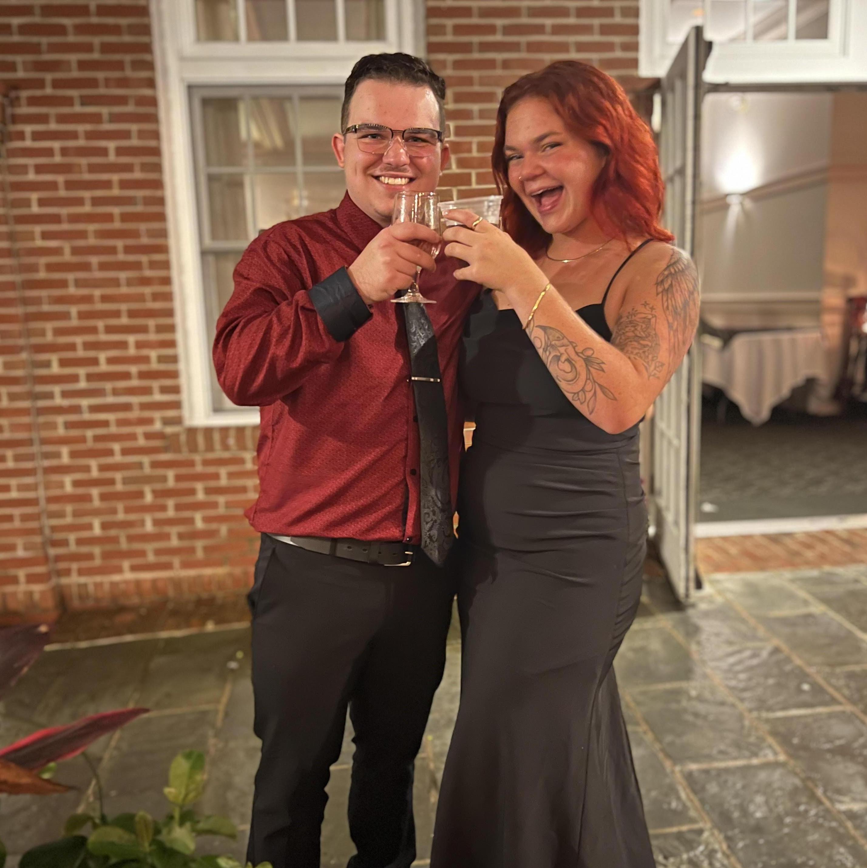 Cleaned up nice to celebrate love.