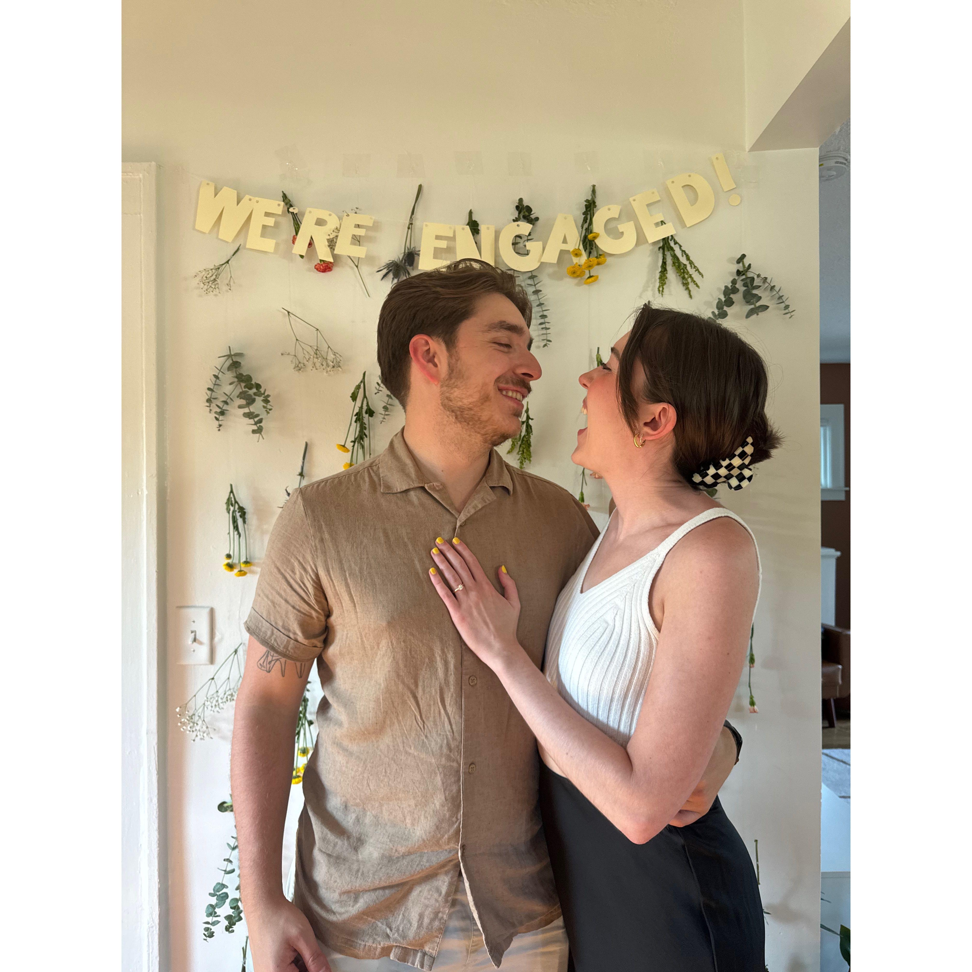 Engagement party celebration!