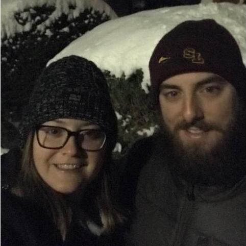 Exploring the neighborhood on a snow day!