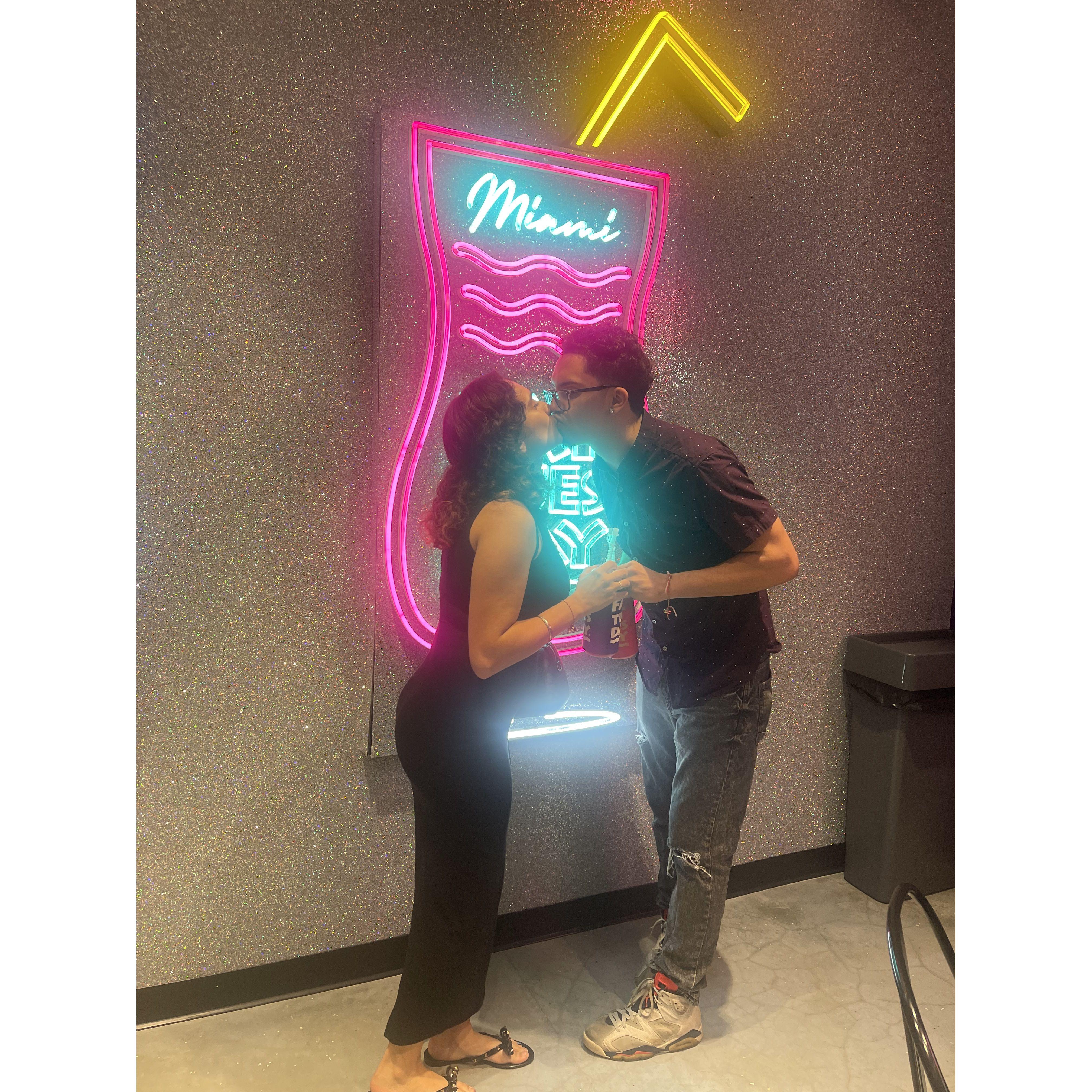 Fat Tuesday in dolphin mall!