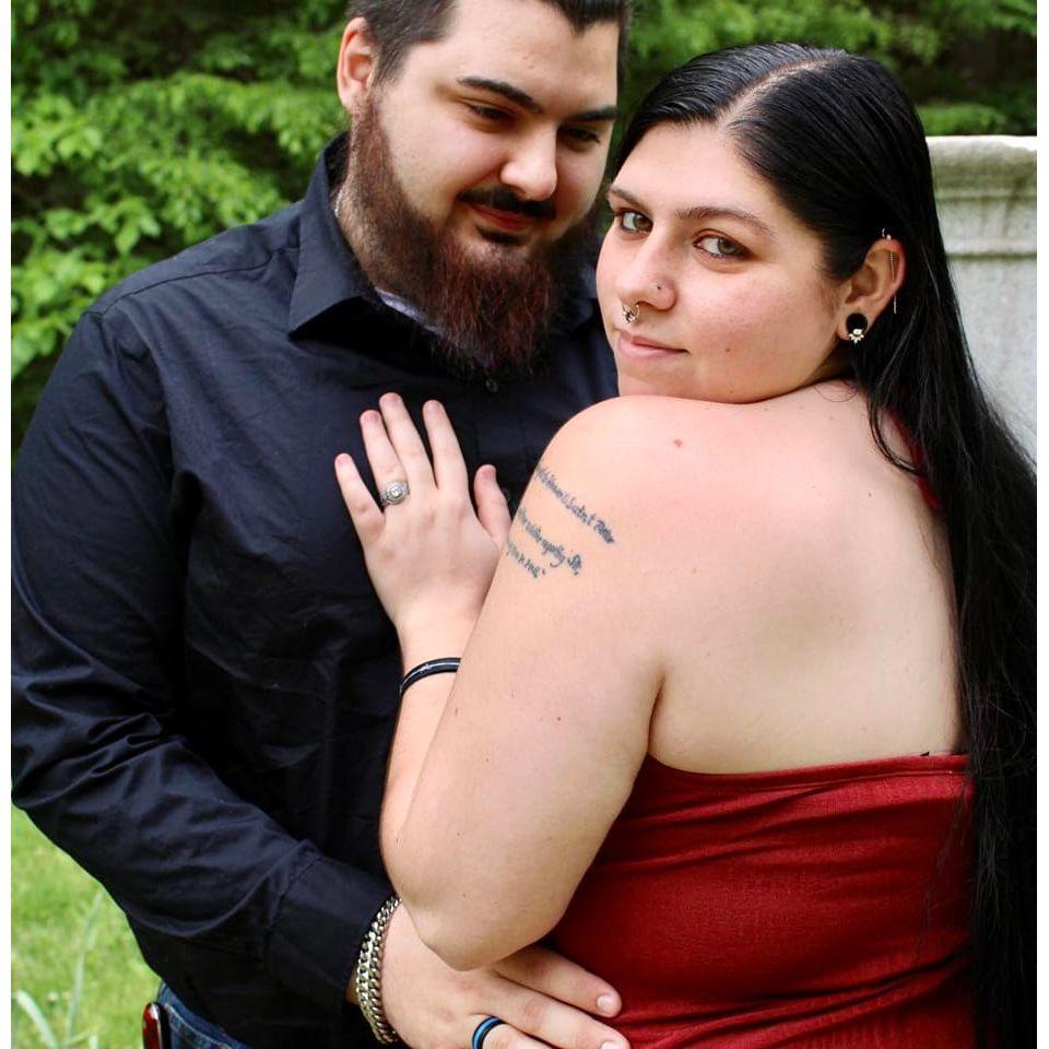 One of our engagement photos