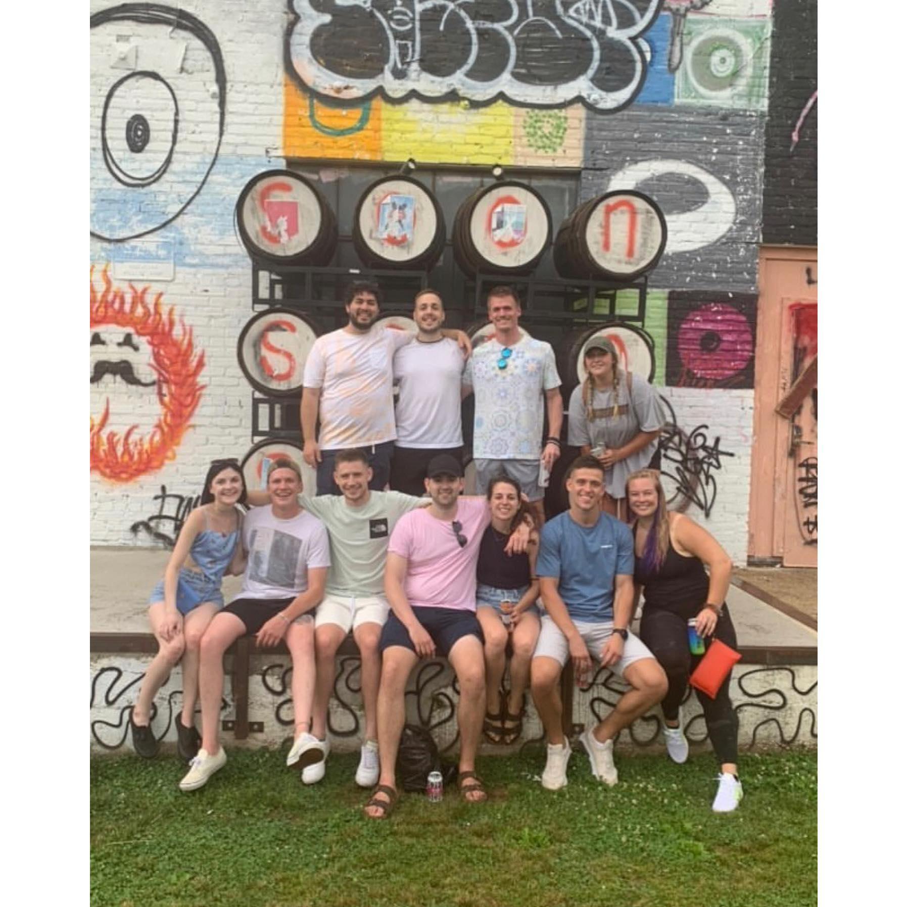 One of our trips to Atlanta with an amazing group of friends!