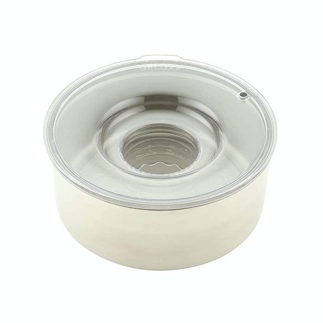 Slopper Stopper Dripless Water Bowl, Stainless Steel Units, 1 Gallon, 9.84” Dia