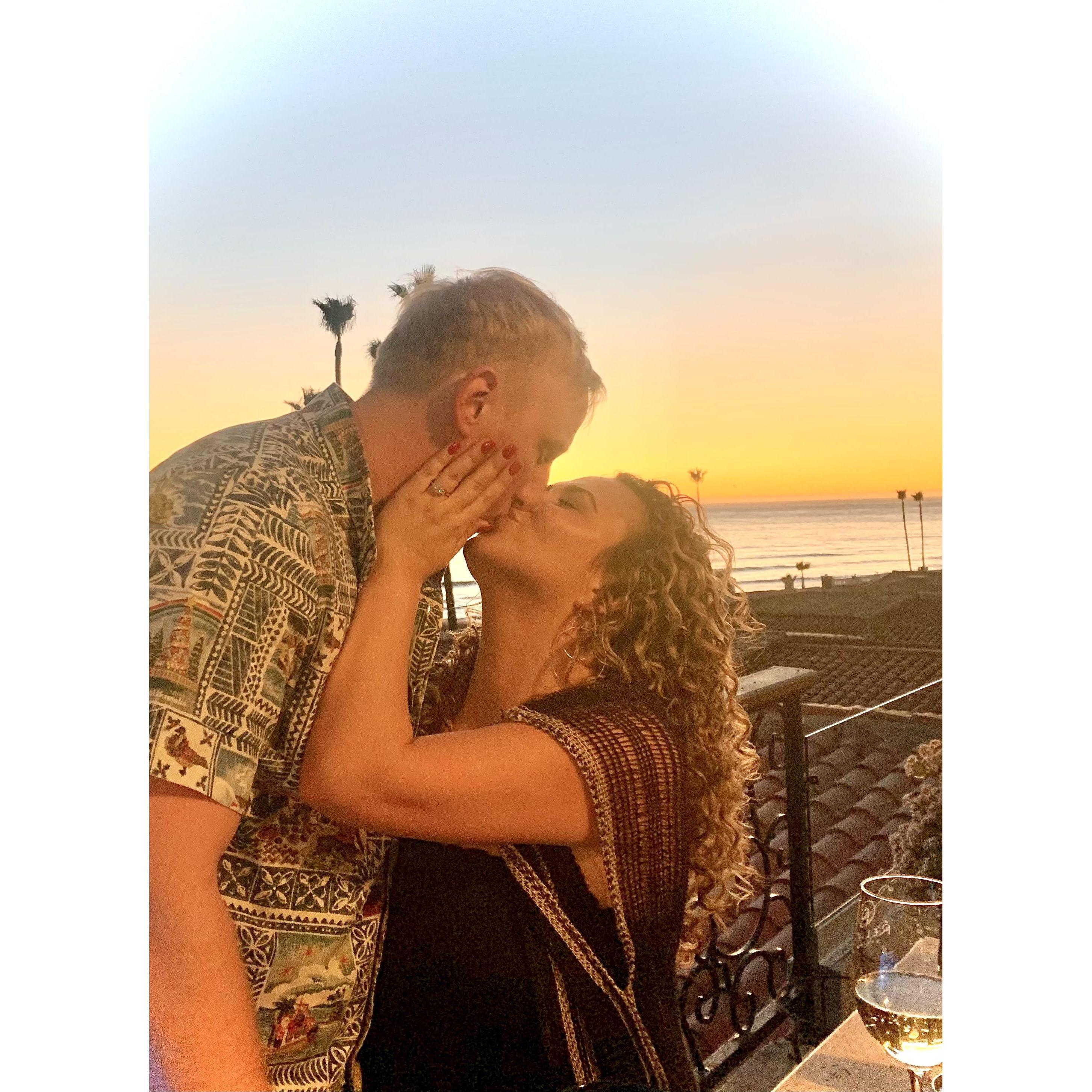 Engagement in Las Gaviotas, Baja California, Mexico 2020