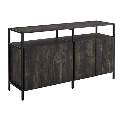 Crosley Furniture Jacobsen 54" Media Stand, Brown Ash