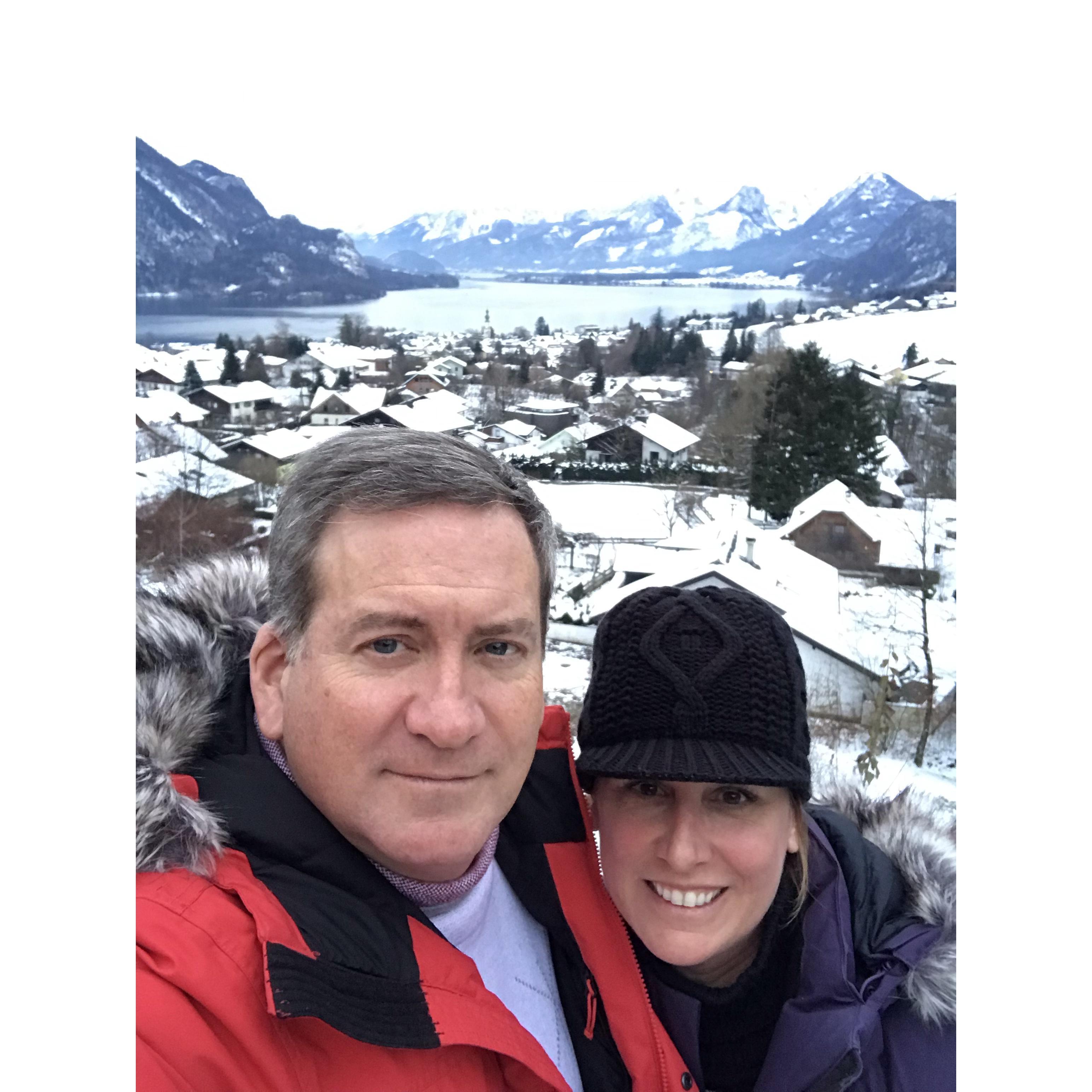 The hills are alive with the sound of music.  Or teeth chattering in Salzburg!