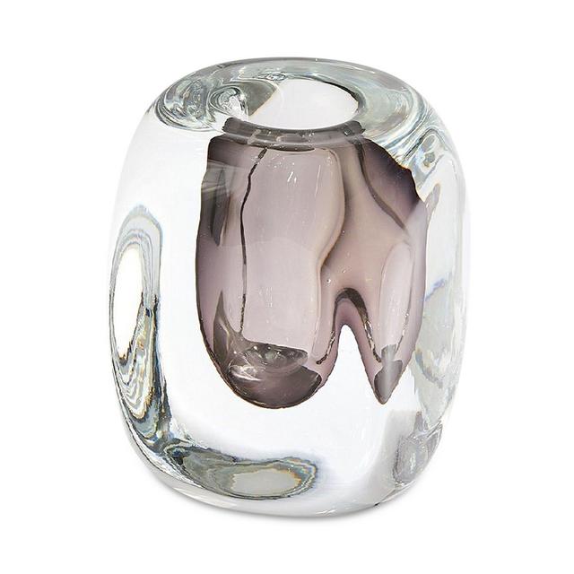 Global Views Square Vase in Gray