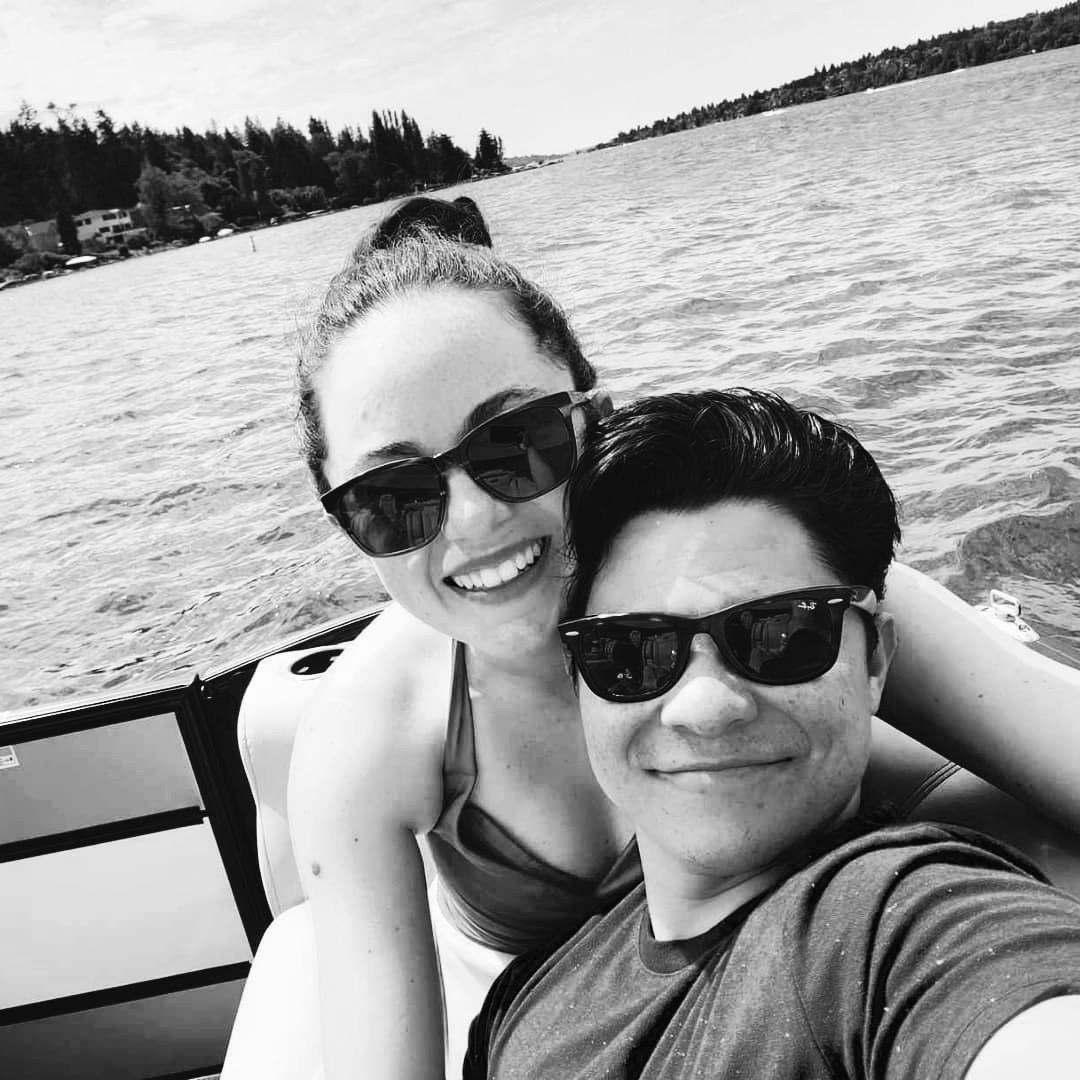 We road-tripped up to Seattle and went boating on Lake Washington - it was a great escape from the pandemic haha