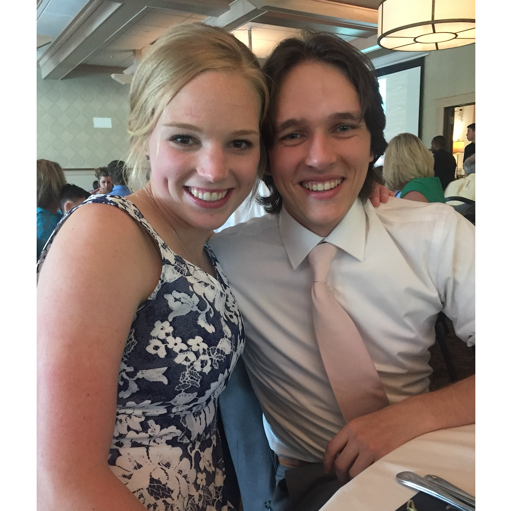 Our first time as "wedding dates" (June 2018)