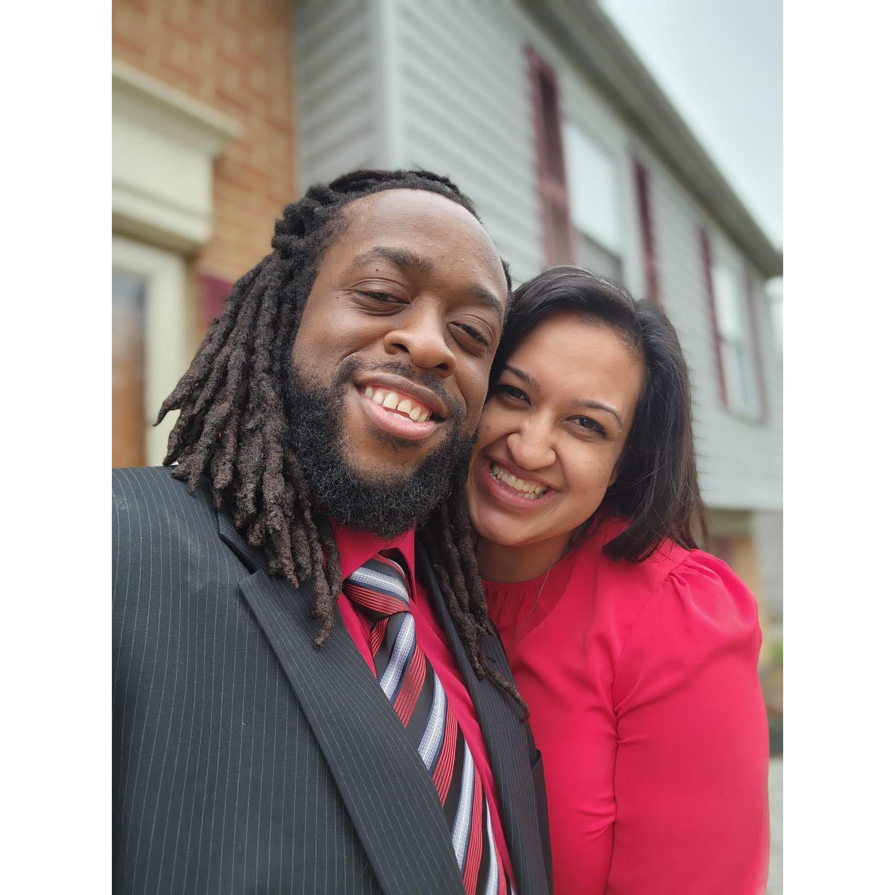 Our first Christmas Sabbath together!