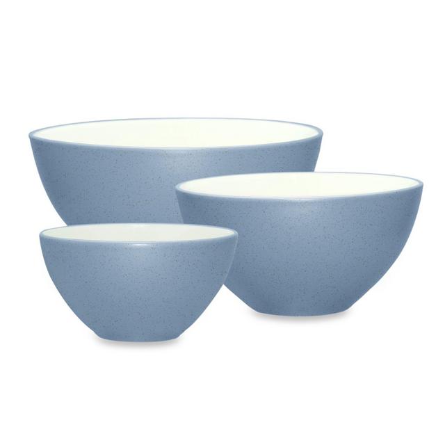 Noritake® Colorwave 3-Piece Bowl Set in Ice