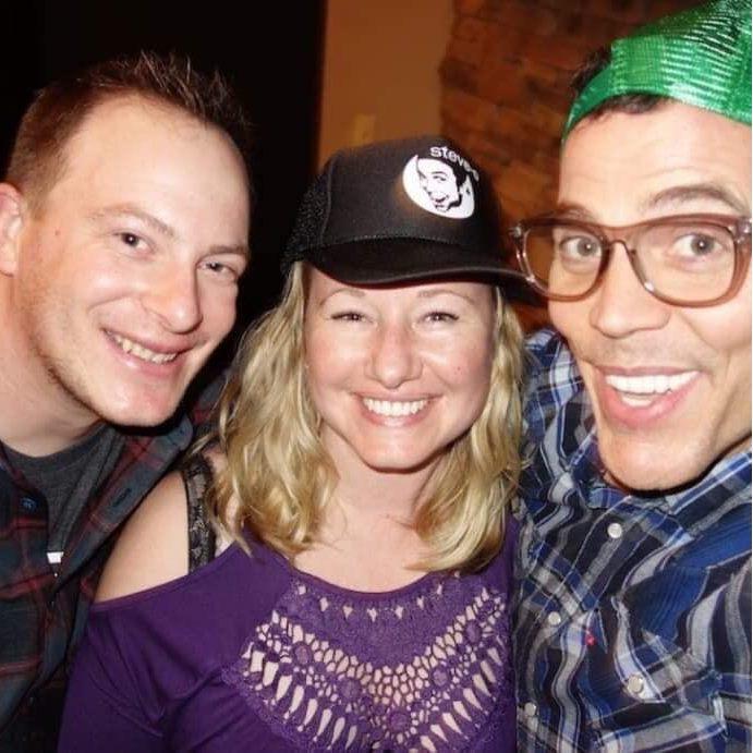 We met Steve-O!!