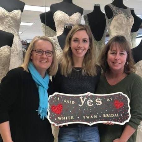 The day I said yes to the perfect dress!